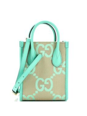 Gucci Vertical Tote Jumbo Gg Canvas #320490G13B